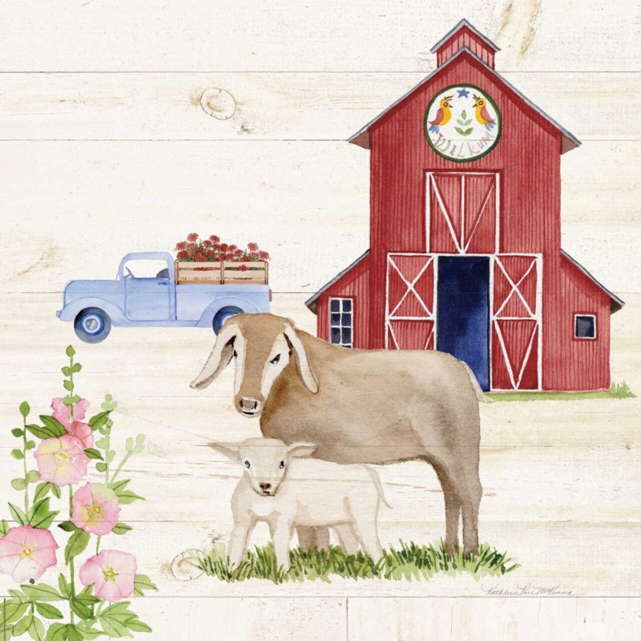 Life on the Farm IV Poster Print by Kathleen Parr McKenna - Item # VARPDX34553HR